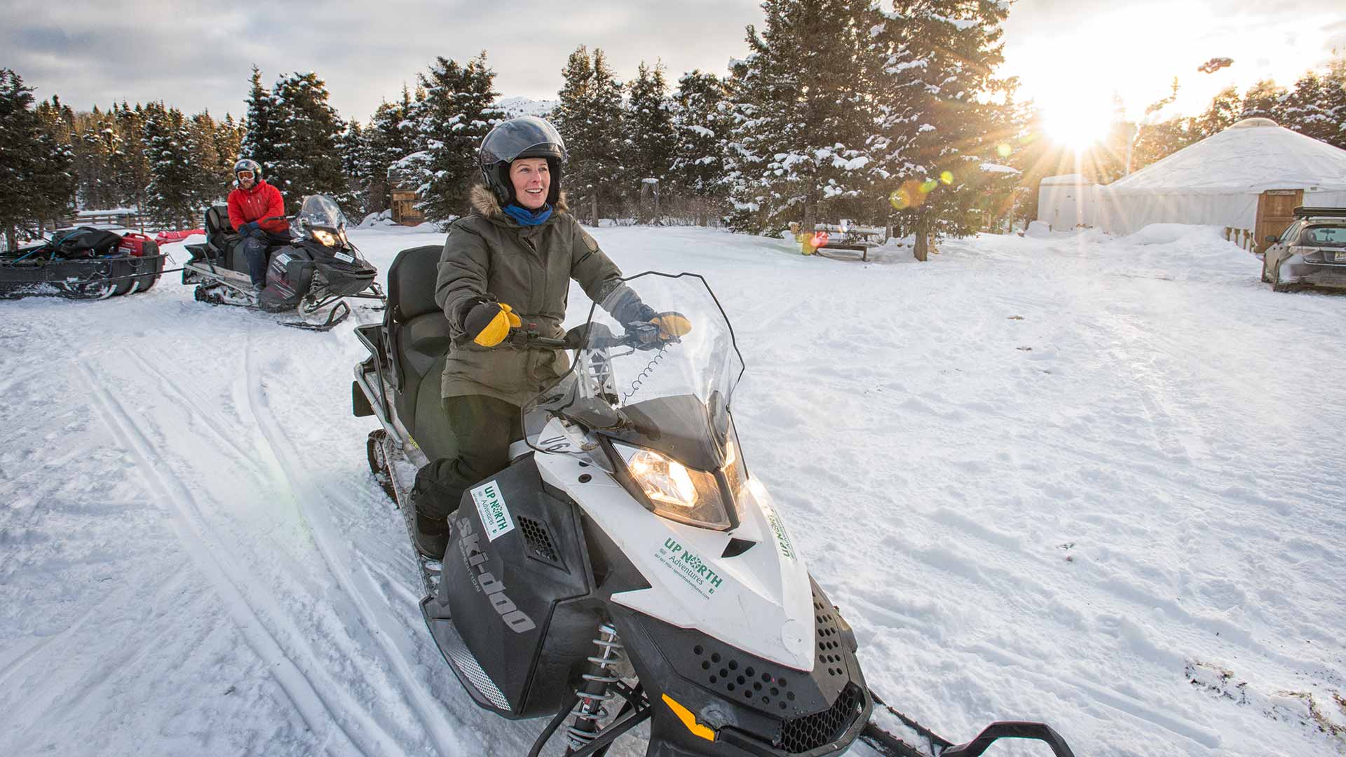 Снегоход Канада