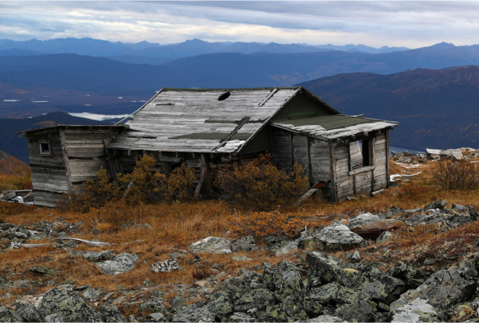 la cabane du Silver Trail