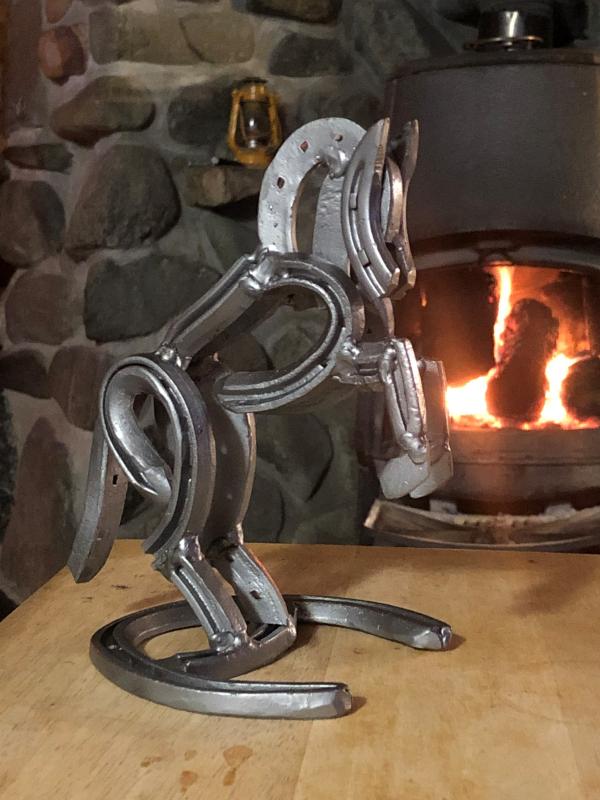 Horse sculpture by Paul Baker
