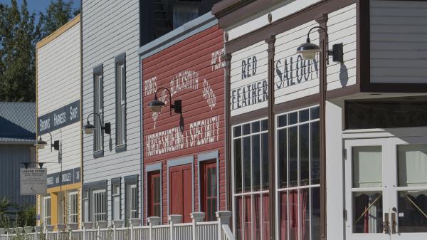 dawson city boardwalks