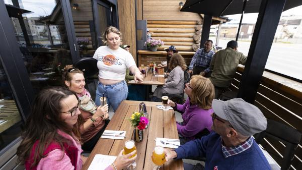 woodcutter's blanket serving