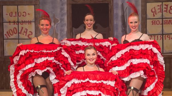 Can-Can Dancers Gerties Dawson