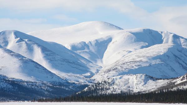 Mount Granger viewed from the north end of Fish Lake