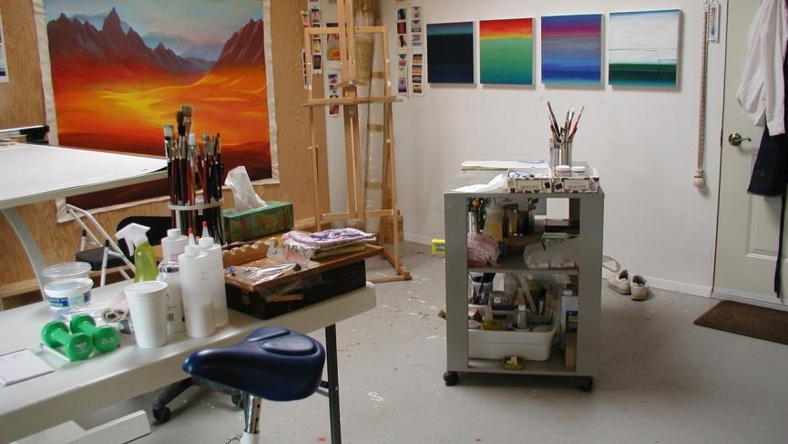 Alice Park-Spurr's studio