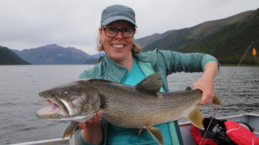 Fishing at Tincup Lake