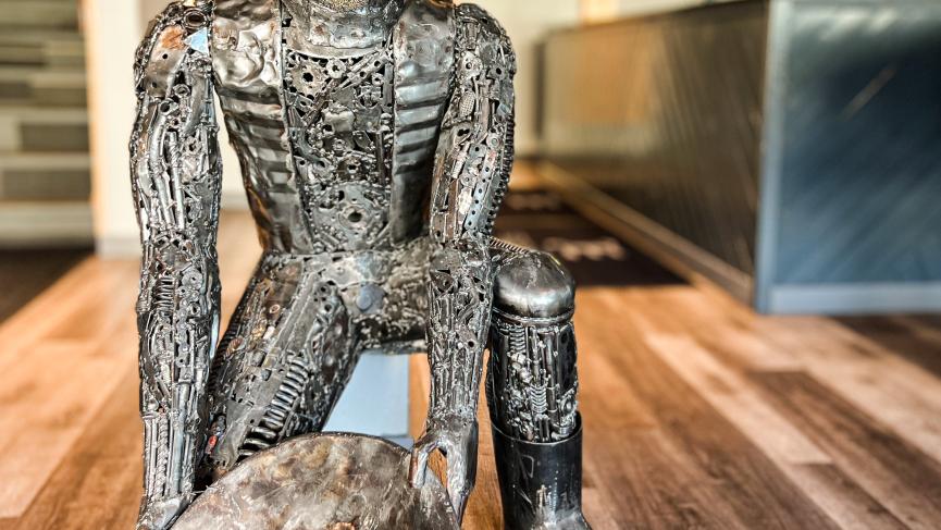 Edgewater Hotel Lobby Gold Panner