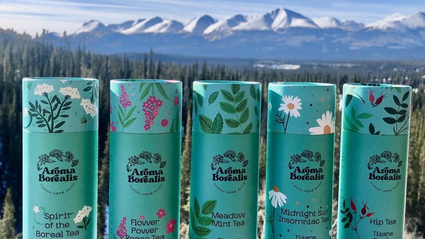 Aroma Borealis tea tubes