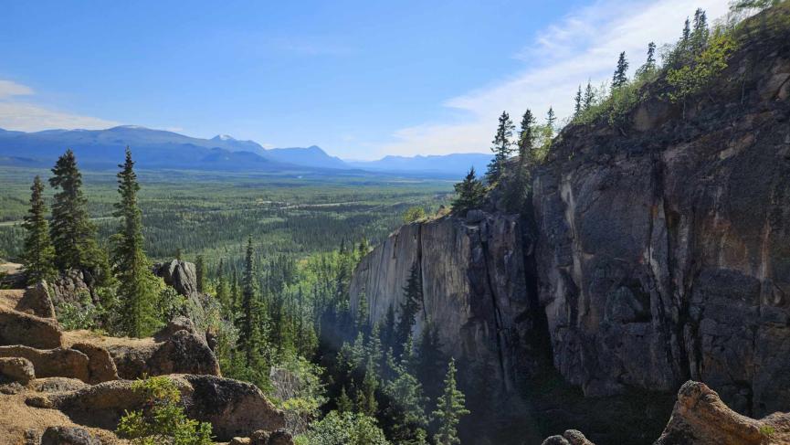 views from hike in the Ibex Valley