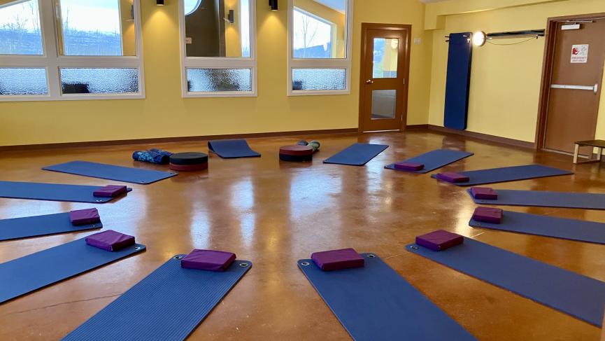 yoga room