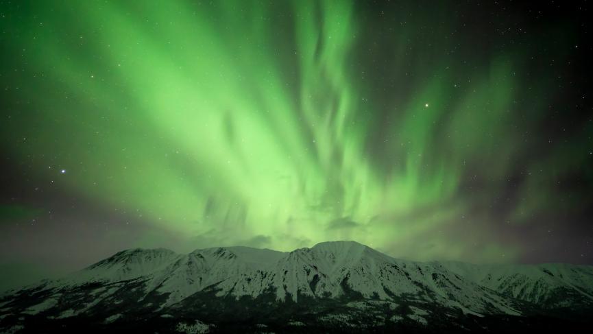 Northern Lights in the Yukon