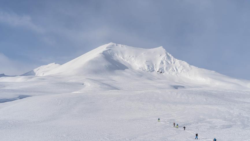 Backcountry skiing Yukon