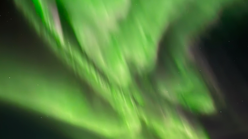 Northern lights in Whitehorse