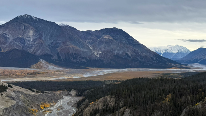 Kluane National Park in fall
