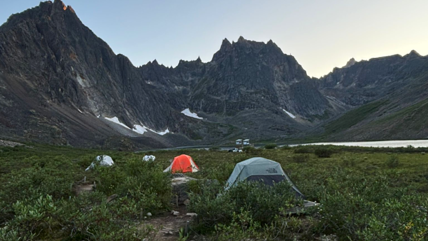 Backpacking Grizzly Lake Tombstone Territorial Park