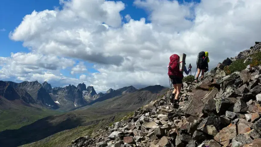 Backpacking Grizzly Lake trail