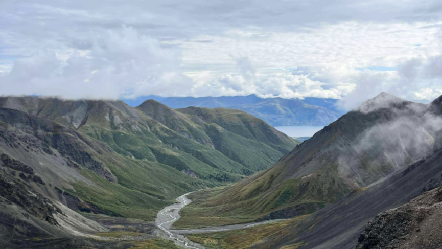 Valley trail Bock's Lake to Congdon Creek