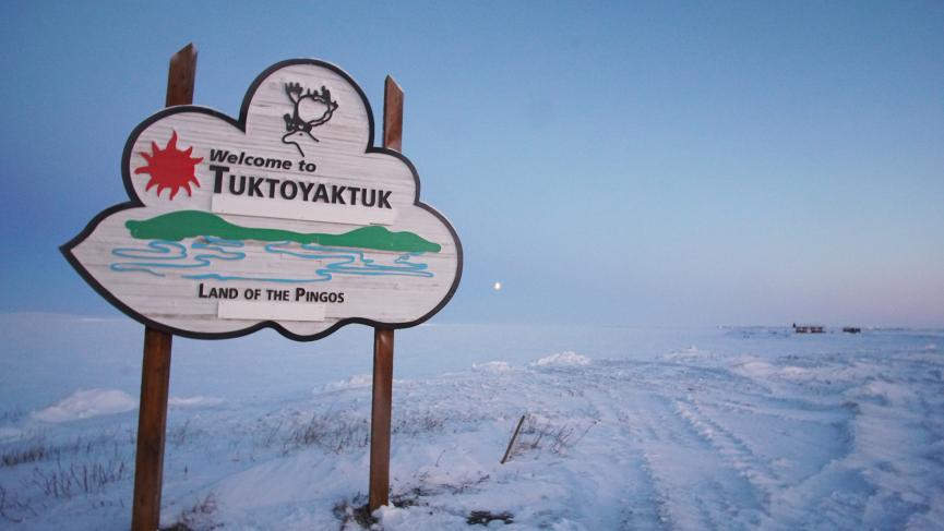Tuktoyaktuk Sign