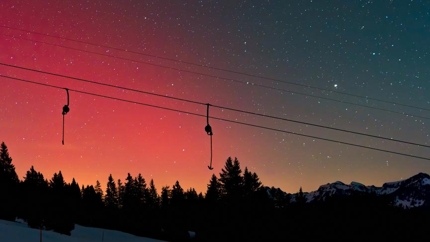 T-Bar sunset