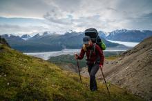 Hiking in Kluane National Park