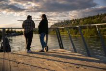 Summer date night in Whitehorse 