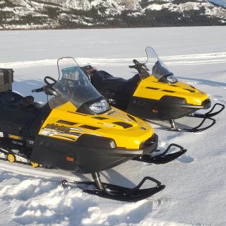 Snowmobile tours