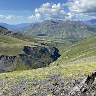 hikers in tombstone territorial park