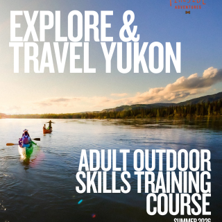 Adult paddling and outdoor skills training course. 