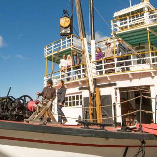 SS Keno boat in Dawson City