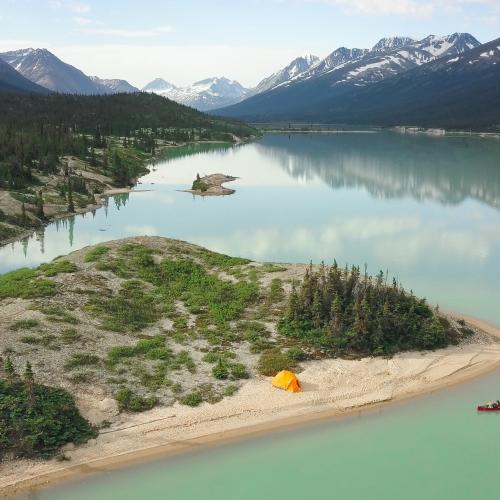 Camping and paddling at Primrose Lake