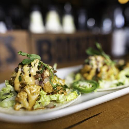 A plate of food from woodcutters blanket