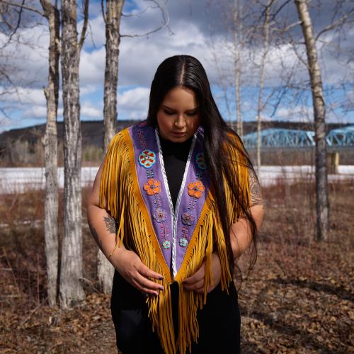 Amber Baker of Selkirk First Nation