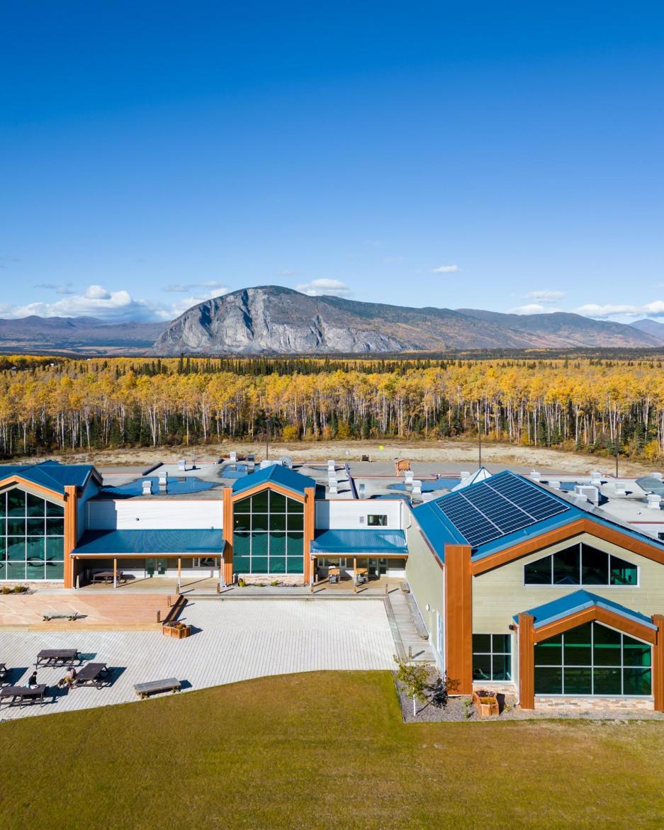 daku cultural centre in kluane national park and reserve