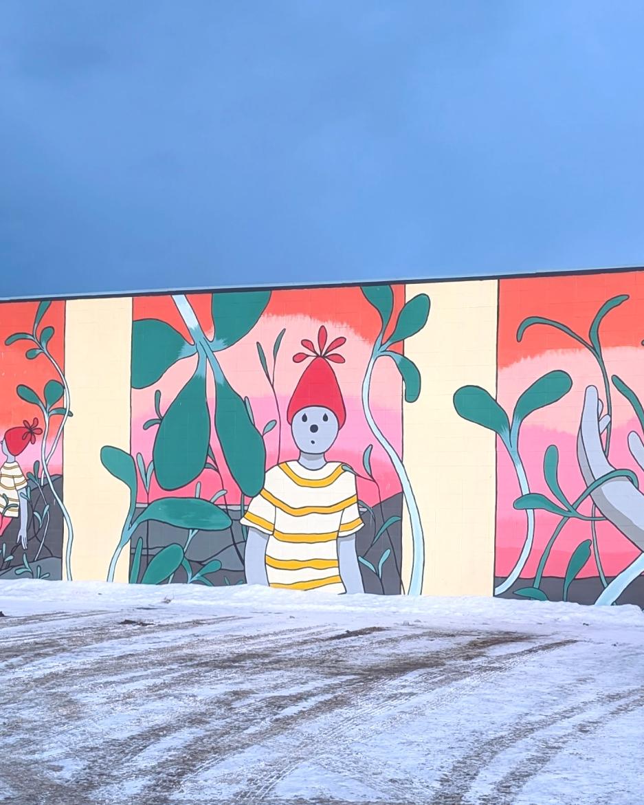 2021 mural for wonderhorse