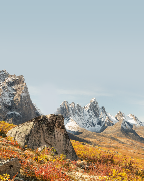 Mountain landscape in fall
