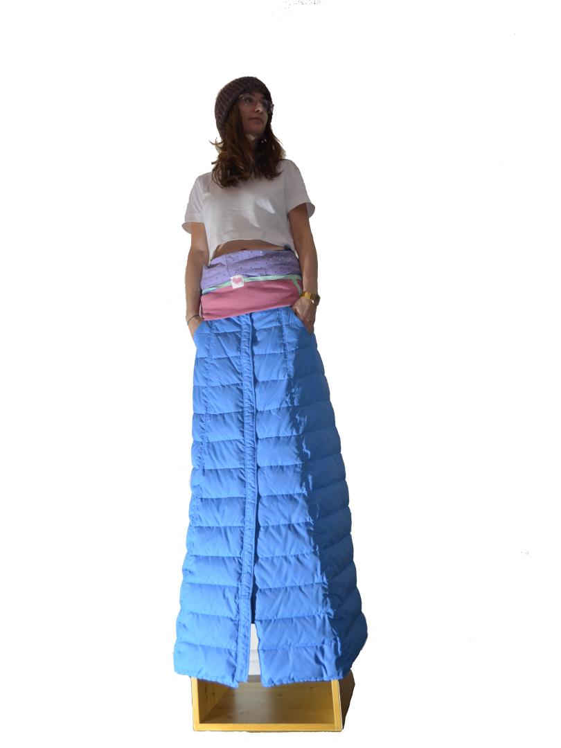 model wearing Rendezvous dress/skirt