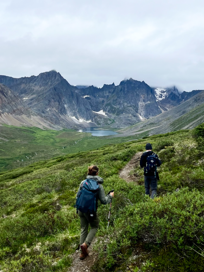 Hikers on Grizzly Lake trail Tombstone