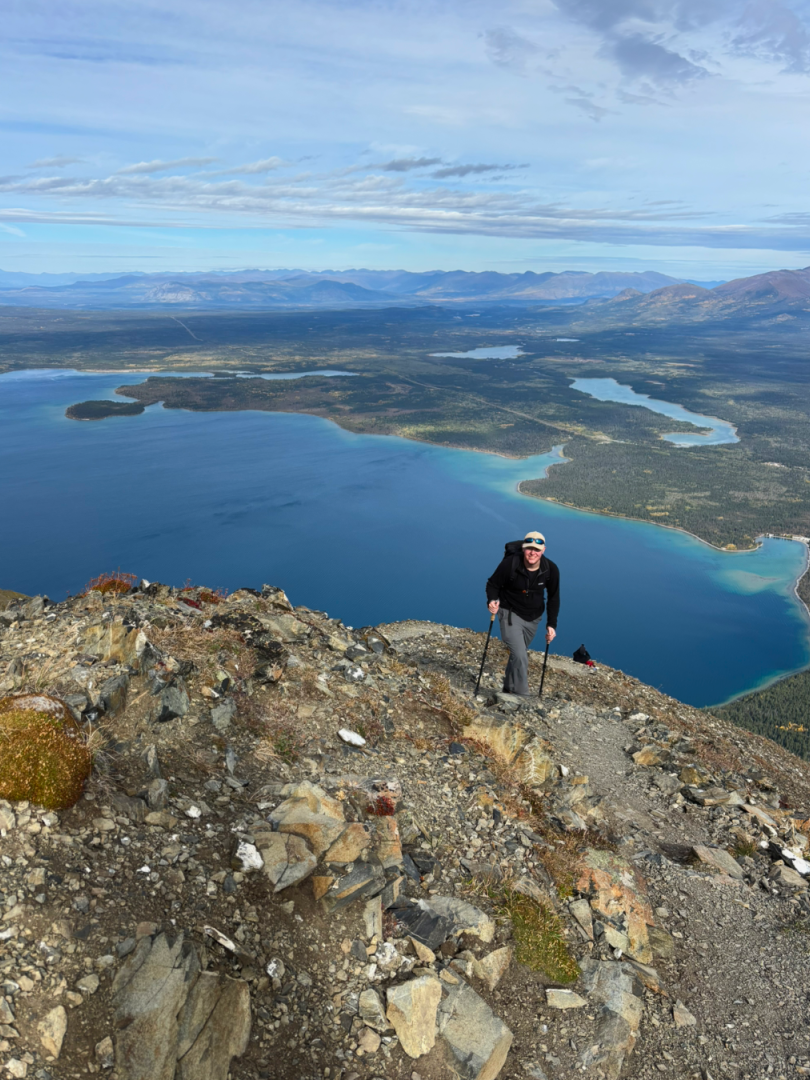 Hiker on King's Throne