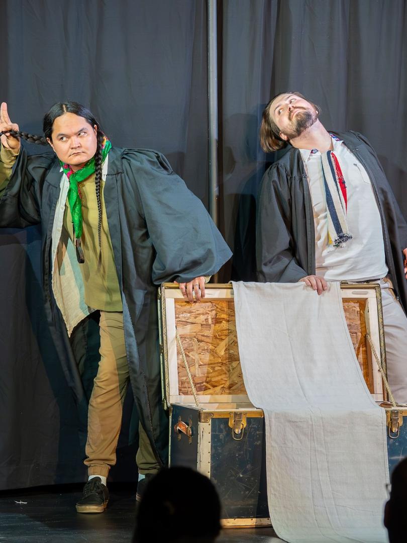 Talk Treaty To Me, Mitchell Saddleback & Sheldon Stockdale
