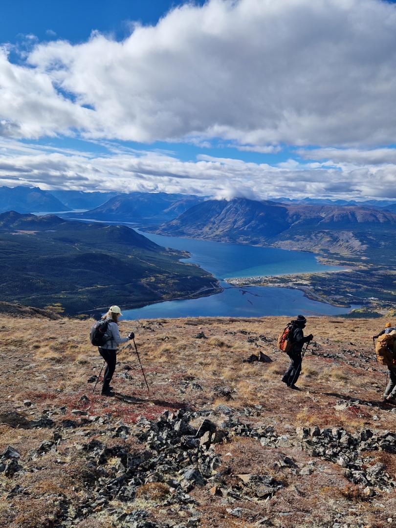 hiking in southern yukon