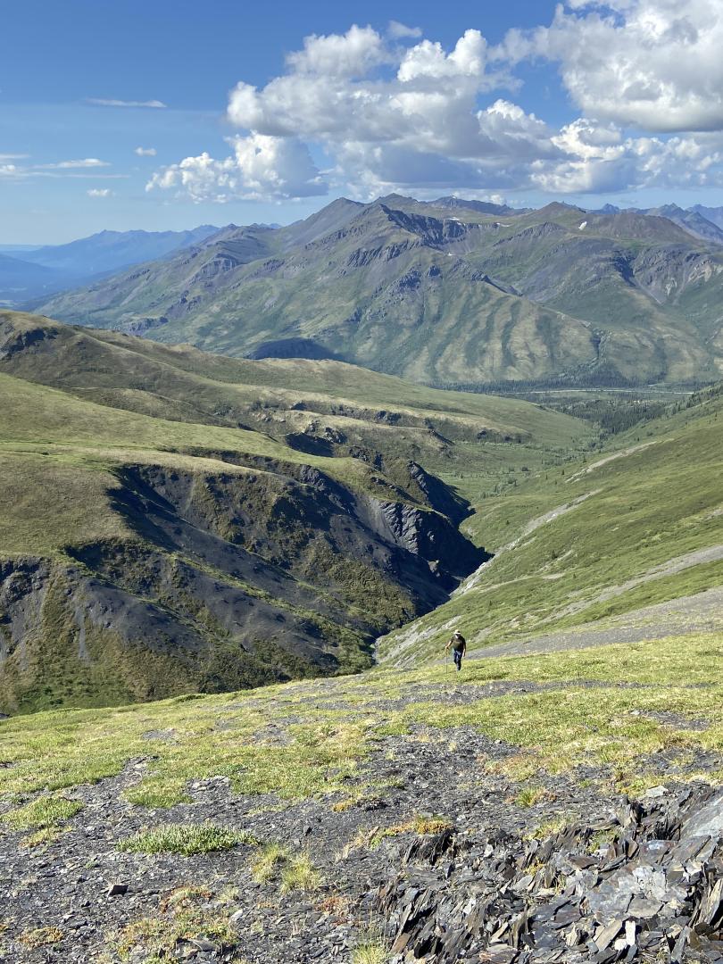 hikers in tombstone territorial park