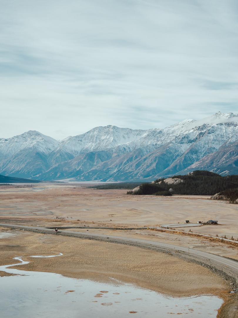 Views near Kluane Lake