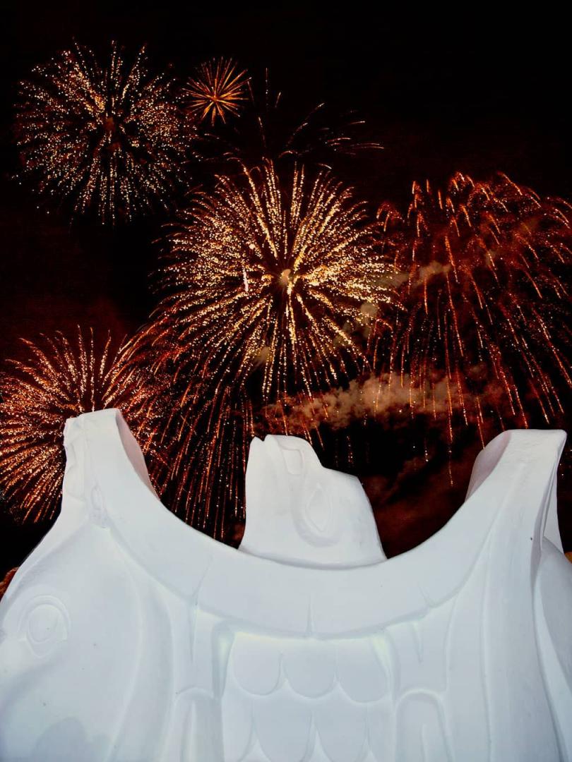 Fireworks in the Winter