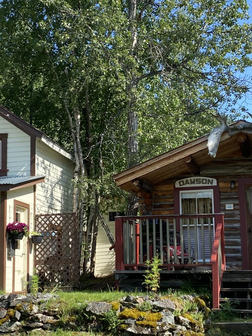 Gold Rush Cabin and Office at Whitehouse Cabins, Dawson City, Yukon