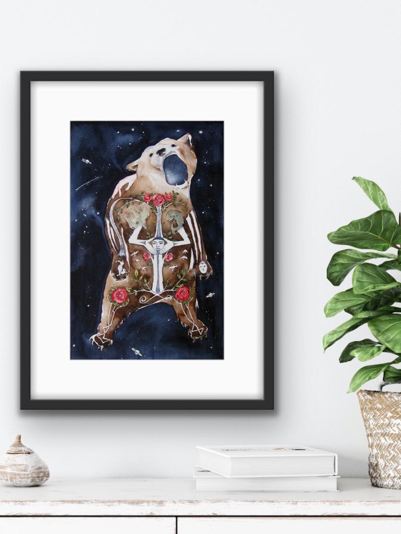 Rosemary Scanlon Gold Leaf Beasts Bear Icon.jpg