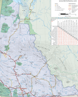 yukon_highway_map