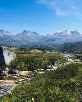 Beautiful mountain hikes