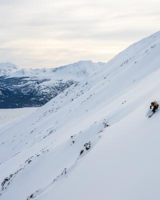 Skiing in the Yukon