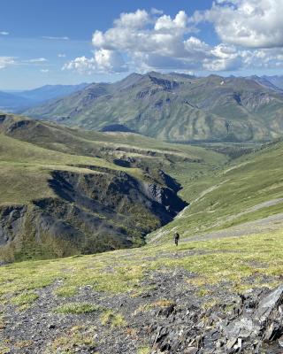 hikers in tombstone territorial park