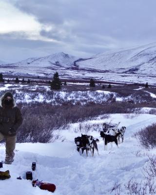 Travelling through endless wilderness