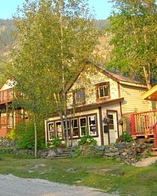 Whitehouse Cabins under the Moosehide Slide in Dawson City, Yukon